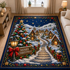 Christmas Village Magic Area Rug