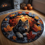Cave Guardian Quilted Round Mat