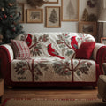 Cardinals Quilted Sofa Cover