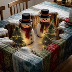 Snwoman Wonderland Tablecloth