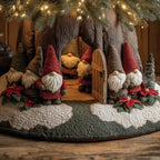Forest Sprite Assembly Quilted Tree Skirt