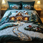 Christmas Cabin Duvet Cover Set