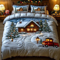 Rustic Log Cottage Duvet Cover Set