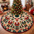 Classic Nutcracker Guards Quilted Tree Skirt