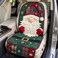 Nordic Holiday Forest Gnome Quilted Car Seat Protector
