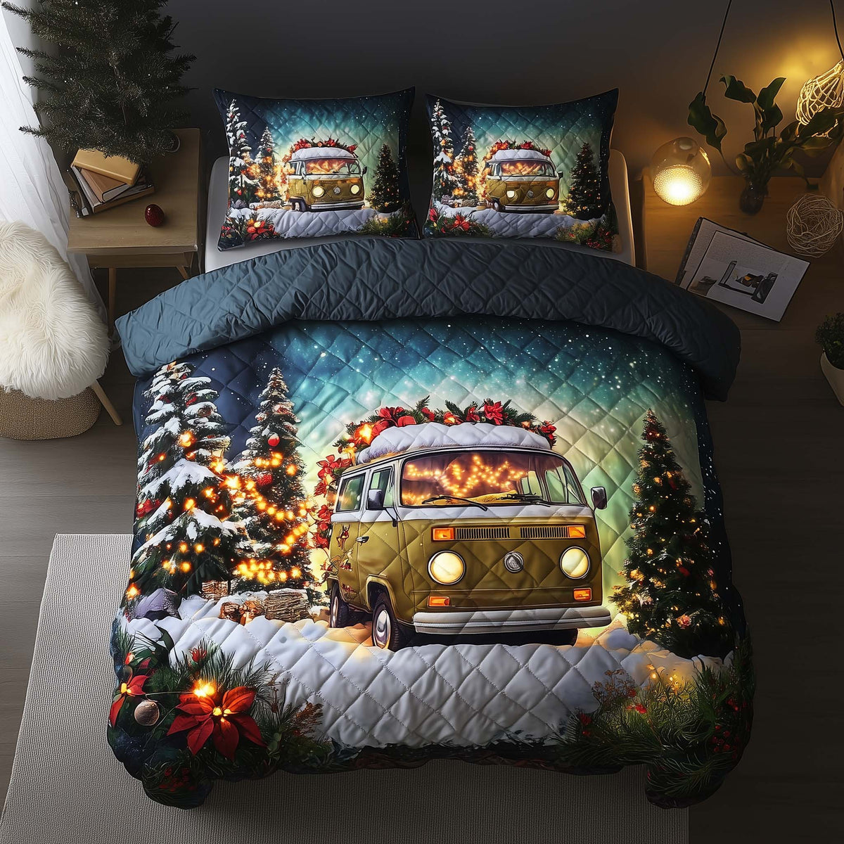 Hippie Van Duvet Cover Set