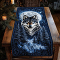 Wolf Pride Quilted Table Runner