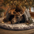 Forest Guardian Quilted Tree Skirt
