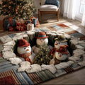 Jolly Snowman Area Rug