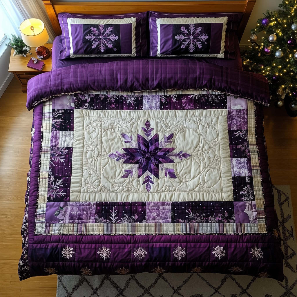 Snowflake Reverie Duvet Cover Set