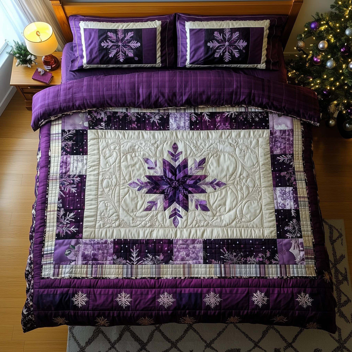 Snowflake Reverie Duvet Cover Set