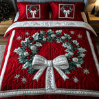 Botanical Holly Garland Duvet Cover Set