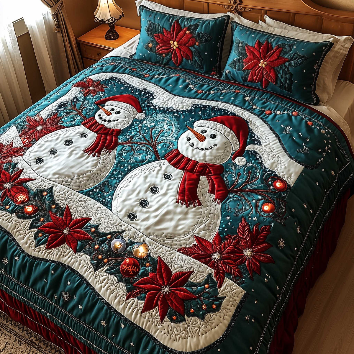Crystal Snowscape Sanctuary Duvet Cover Set