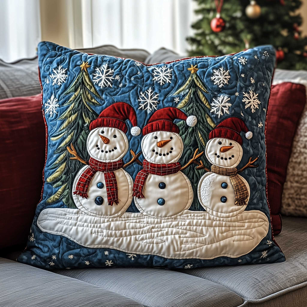 Holiday Glow Quilted Pillow Case