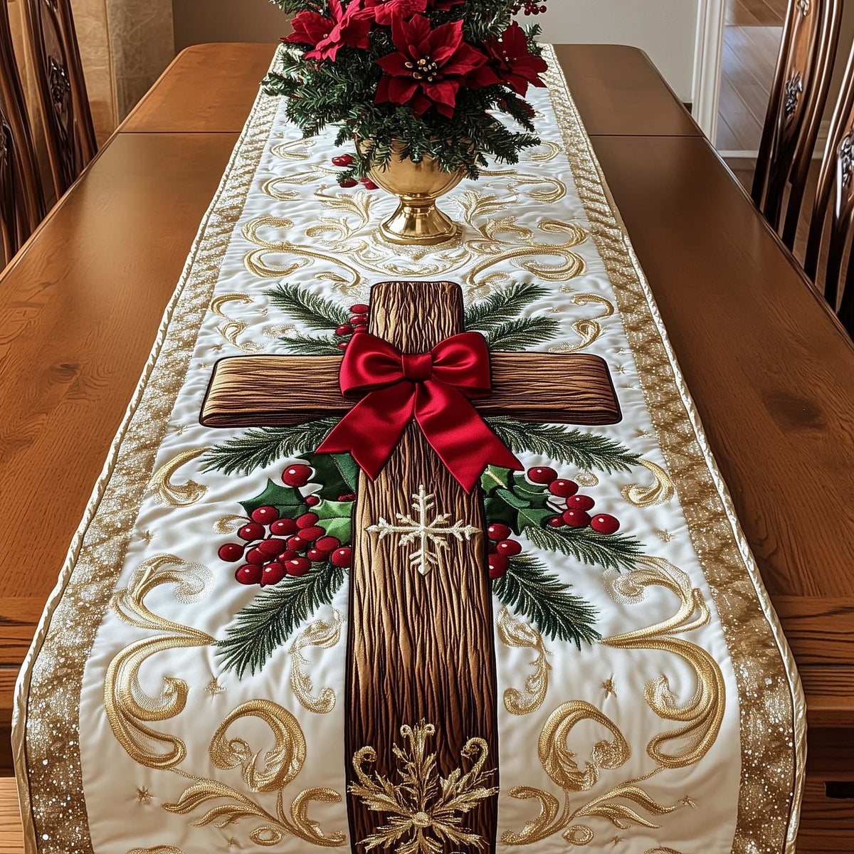 Divine Light Quilted Table Runner