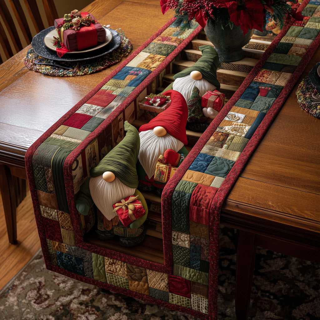 Jolly Workshop Quilted Table Runner