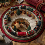 Toy Carpentry Atrium Quilted Round Mat