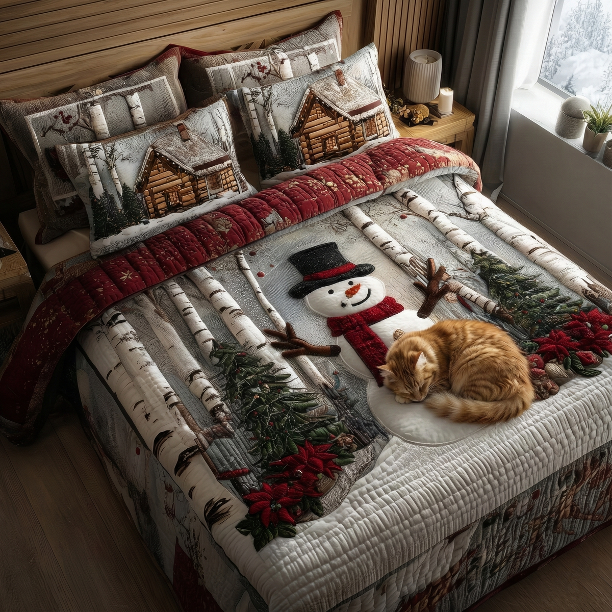 Yuletide Village Duvet Cover Set