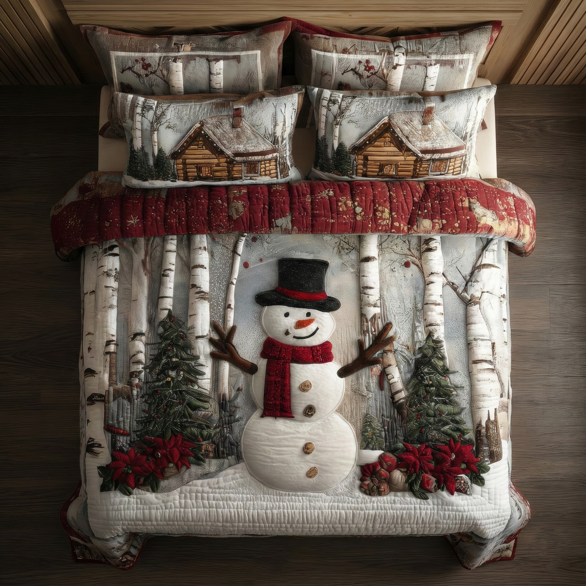 Yuletide Village Duvet Cover Set