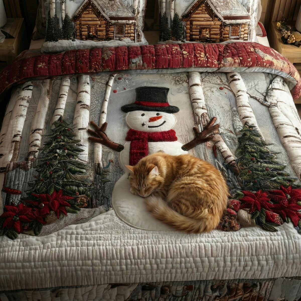 Yuletide Village Duvet Cover Set