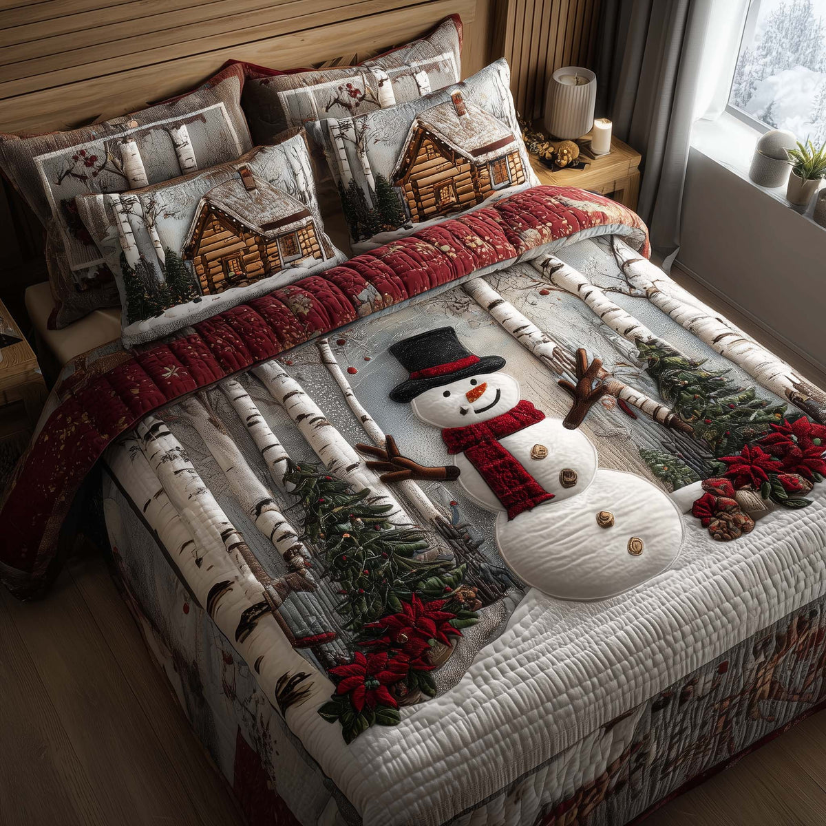 Yuletide Village Duvet Cover Set