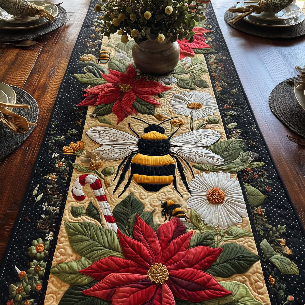Honey Trail Quilted Table Runner