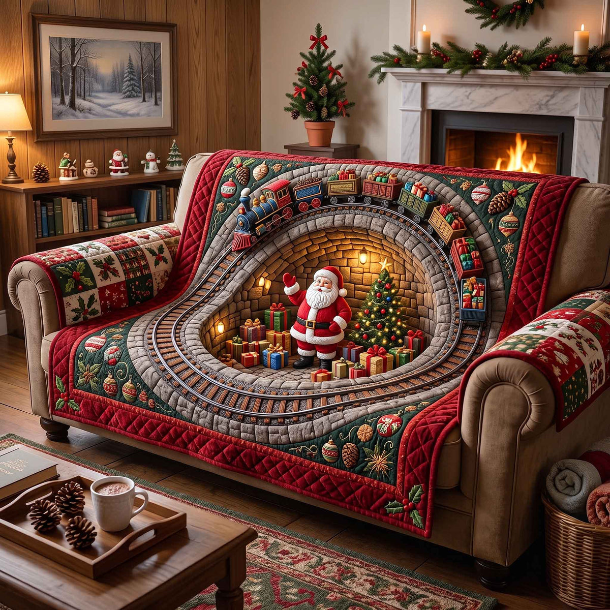 Jolly Workshop Quilted Sofa Cover