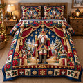Royal Nutcracker Ballet Stage Quilted Bedding Set