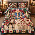 Nutcracker Winter Dance 3-Piece Quilted Bedding Set
