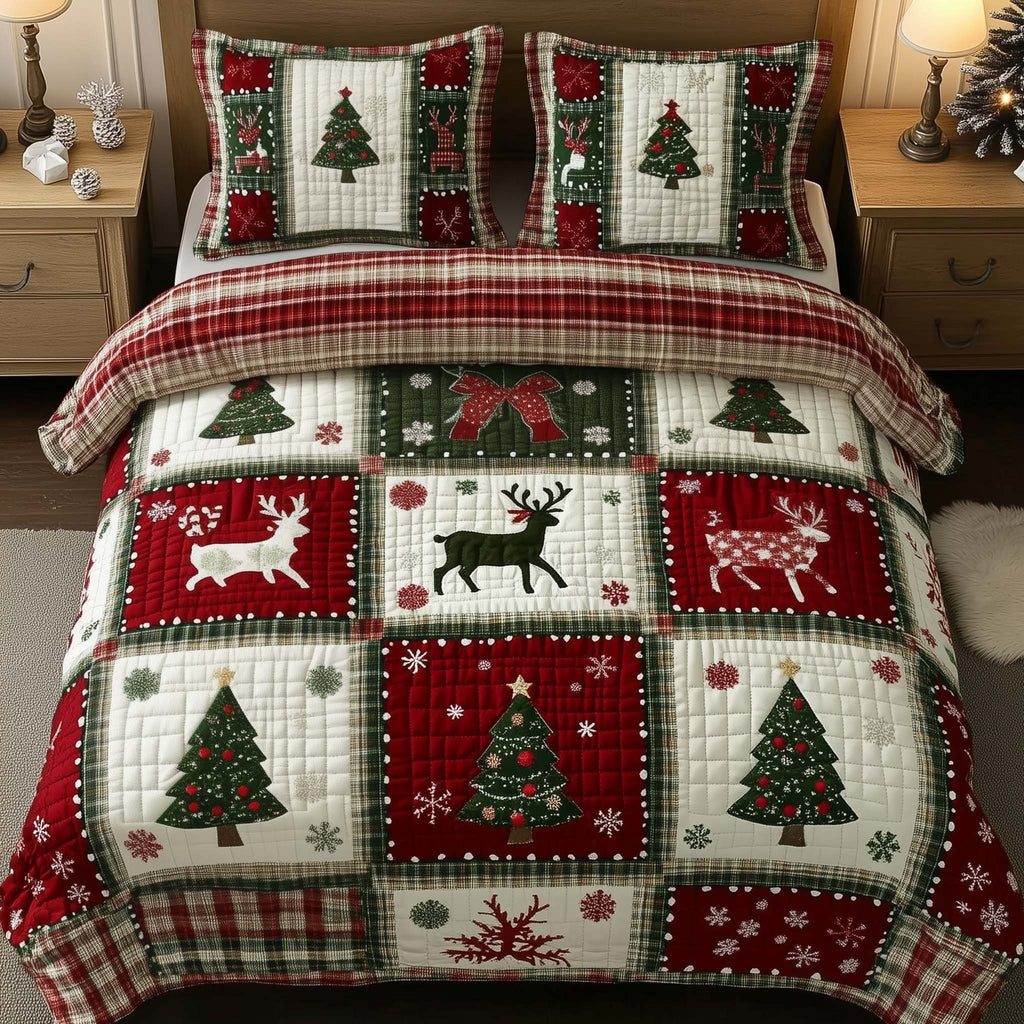 Quilted Heritage Montage Duvet Cover Set