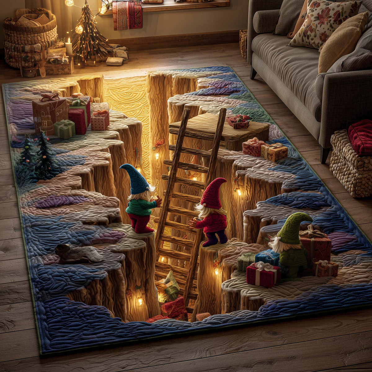 Elf Workshop Area Rug