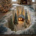 Pine Christmas Area Rug