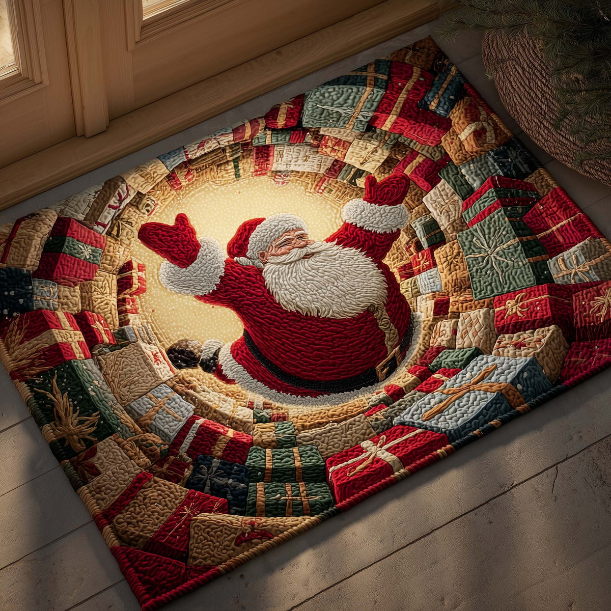 Santa Spirit Doormat