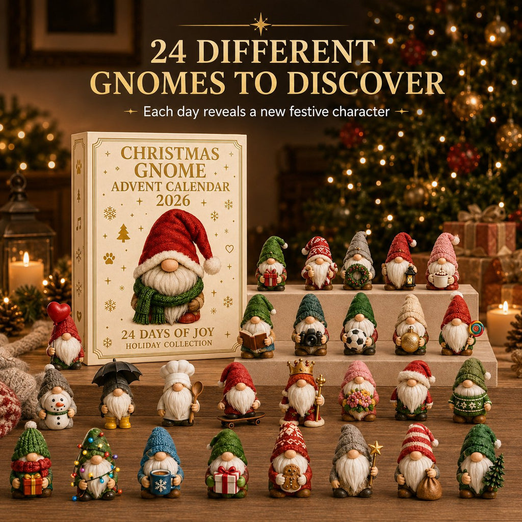 Gnome 24 Days of Whimsical Holiday Surprises Advent Calendar 2026
