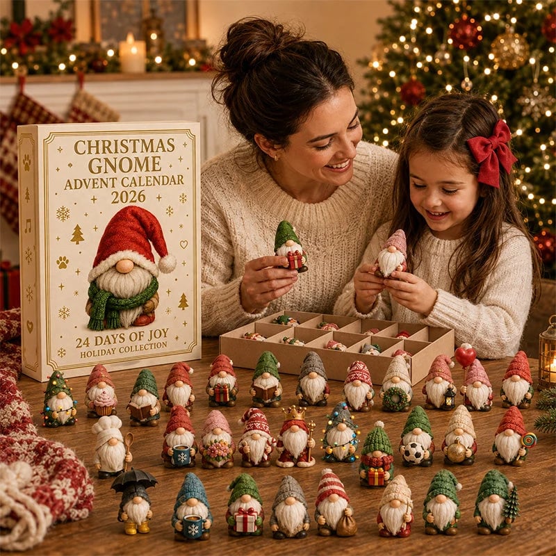 Gnome 24 Days of Whimsical Holiday Surprises Advent Calendar 2026
