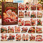 Growing Old Together Christmas Custom Name and Year Advent Calendar 2026