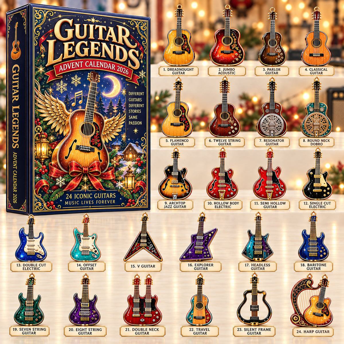 Guitar Legends Limited Edition Advent Calendar 2026
