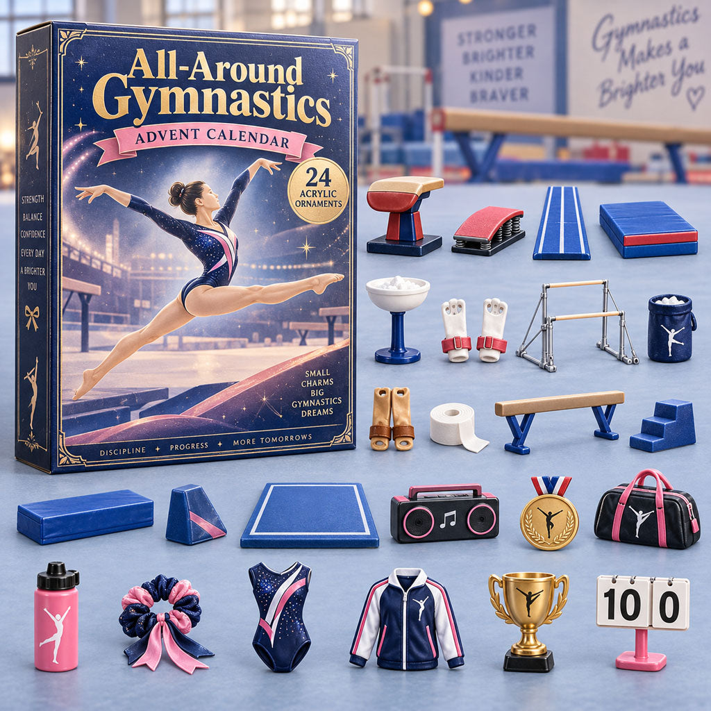 Gymnastics 24 Days Festive Countdown Advent Calendar 2026