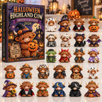 Halloween Highland Cow Advent Calendar 2026