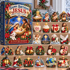 Happy Birthday Jesus Christmas Advent Calendar 2026
