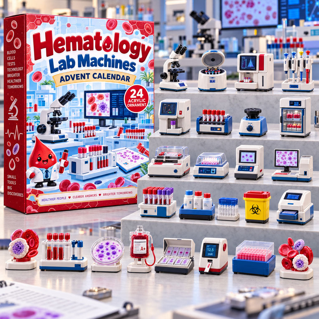 Hematology Lab Machines 24 Days Festive Countdown Advent Calendar 2026