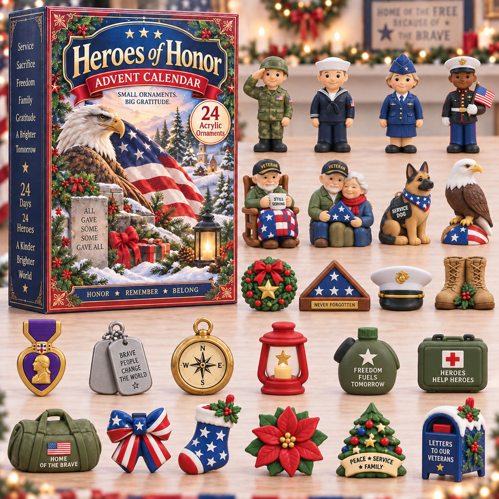 Heroes Of Honor 24 Days Festive Countdown Advent Calendar 2026
