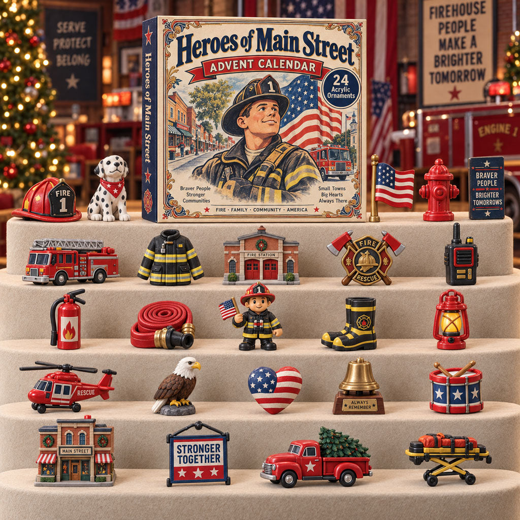 Heroes Of Main Street 24 Days Festive Countdown Advent Calendar 2026