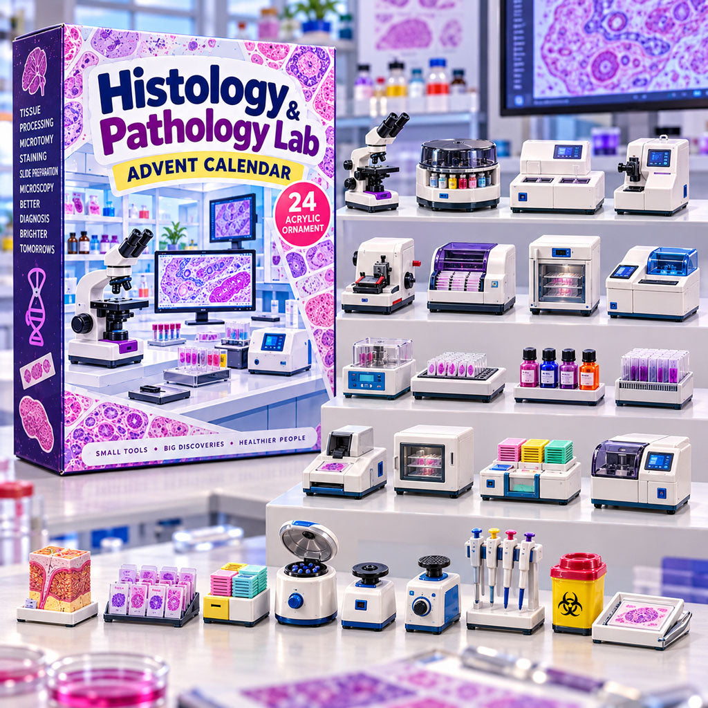 Histology Pathology Lab 24 Days Festive Countdown Advent Calendar 2026