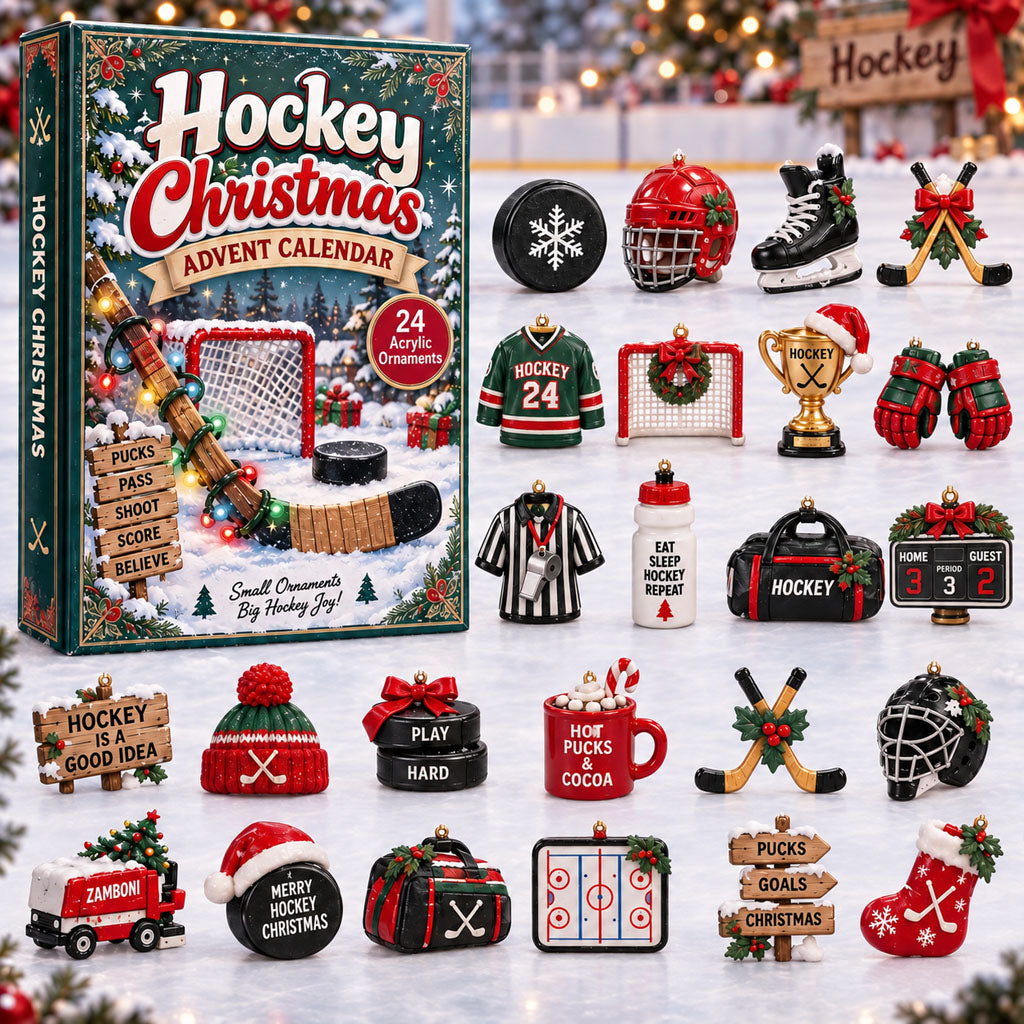 Hockey Christmas 24 Days Festive Countdown Advent Calendar 2026