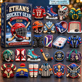 Hockey Gear Collection Custom Name and Number Advent Calendar 2026