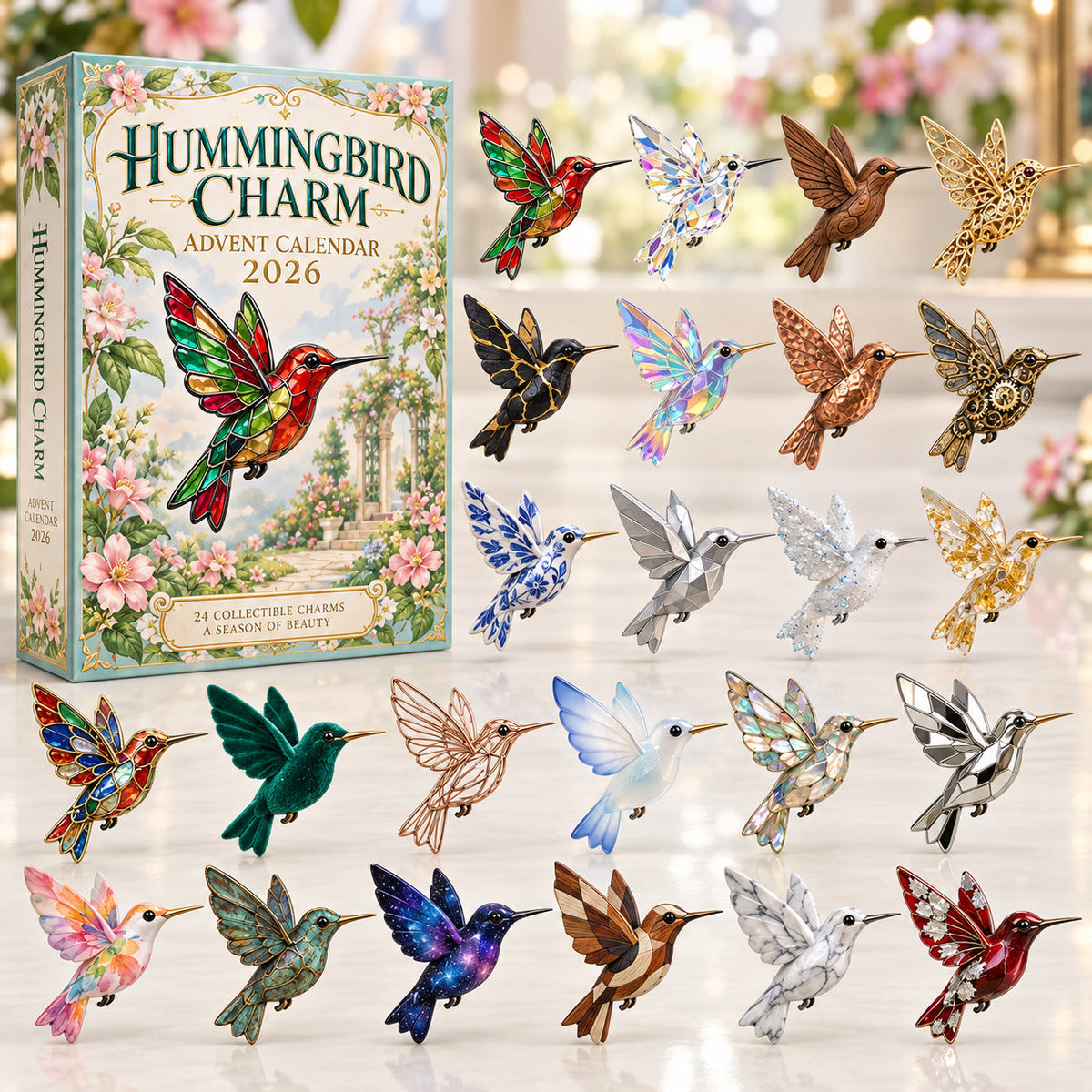 Hummingbird Charm Limited Edition Advent Calendar 2026