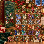 Hummingbird Christmas 24 Days of Joy in Bloom Garden Advent Calendar