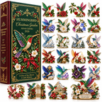Hummingbird Christmas 24 Days of Joy in Bloom Garden Advent Calendar
