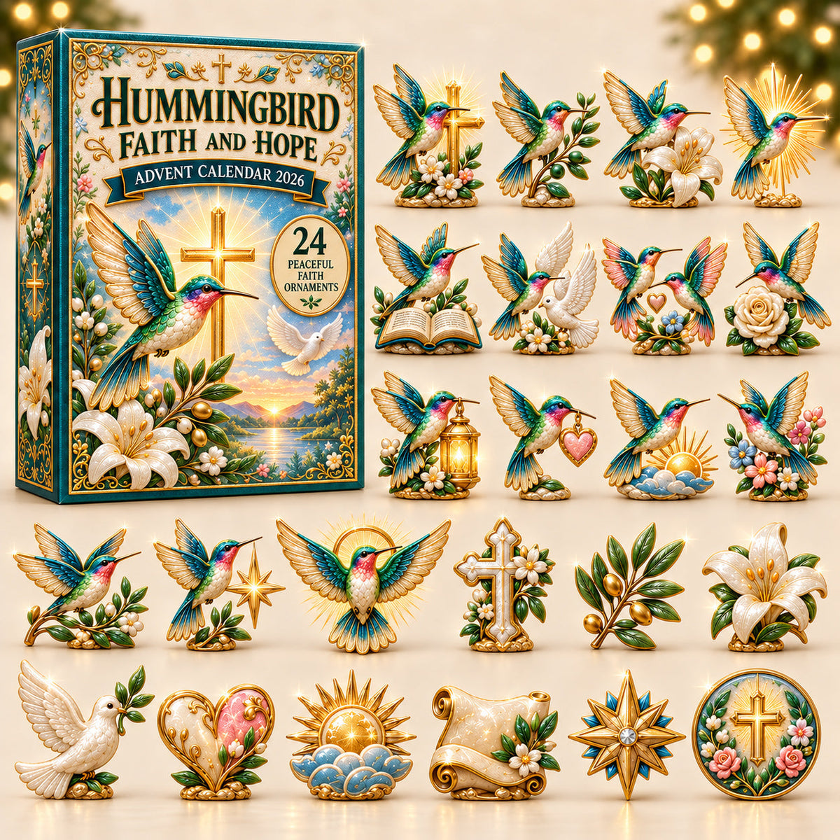 Hummingbird Faith and Hope Advent Calendar 2026